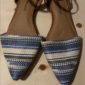 LUCKY BRAND d’Orsay point-toe flats